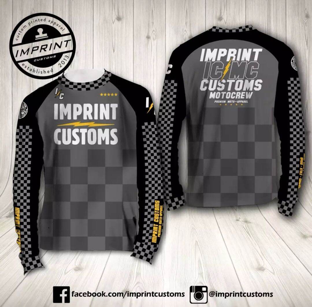 IMPRINT CUSTOMS CHAMP RIDING JERSEY Lazada PH