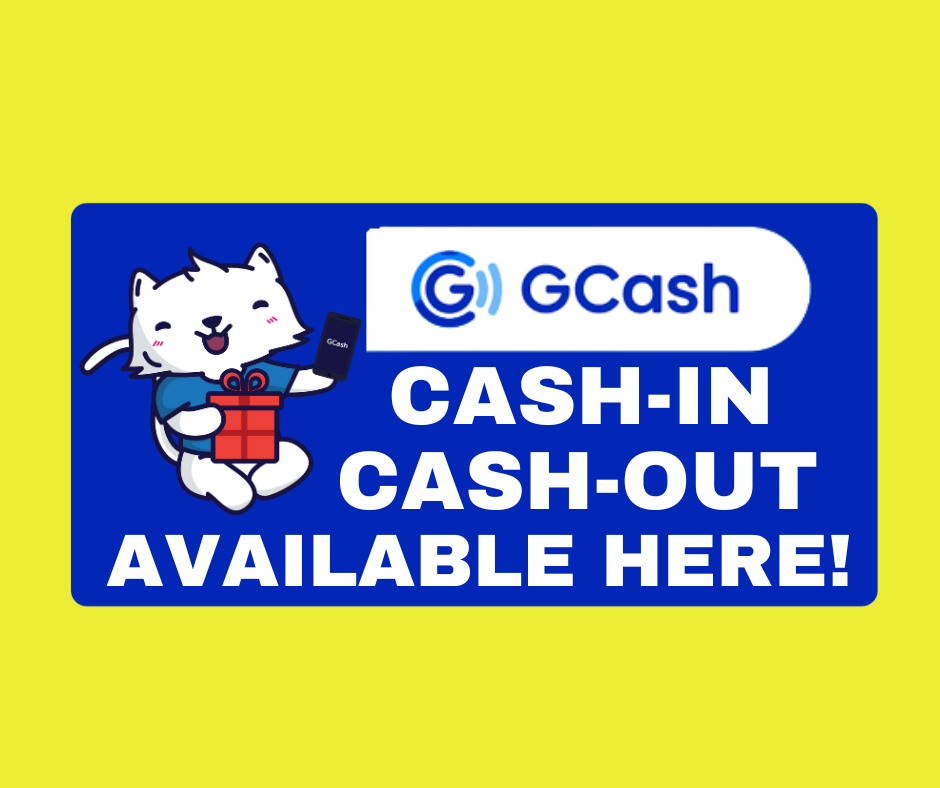 Signages Gcash cash in Cash out Laminated (half)Makapal 250mic,gcash ...