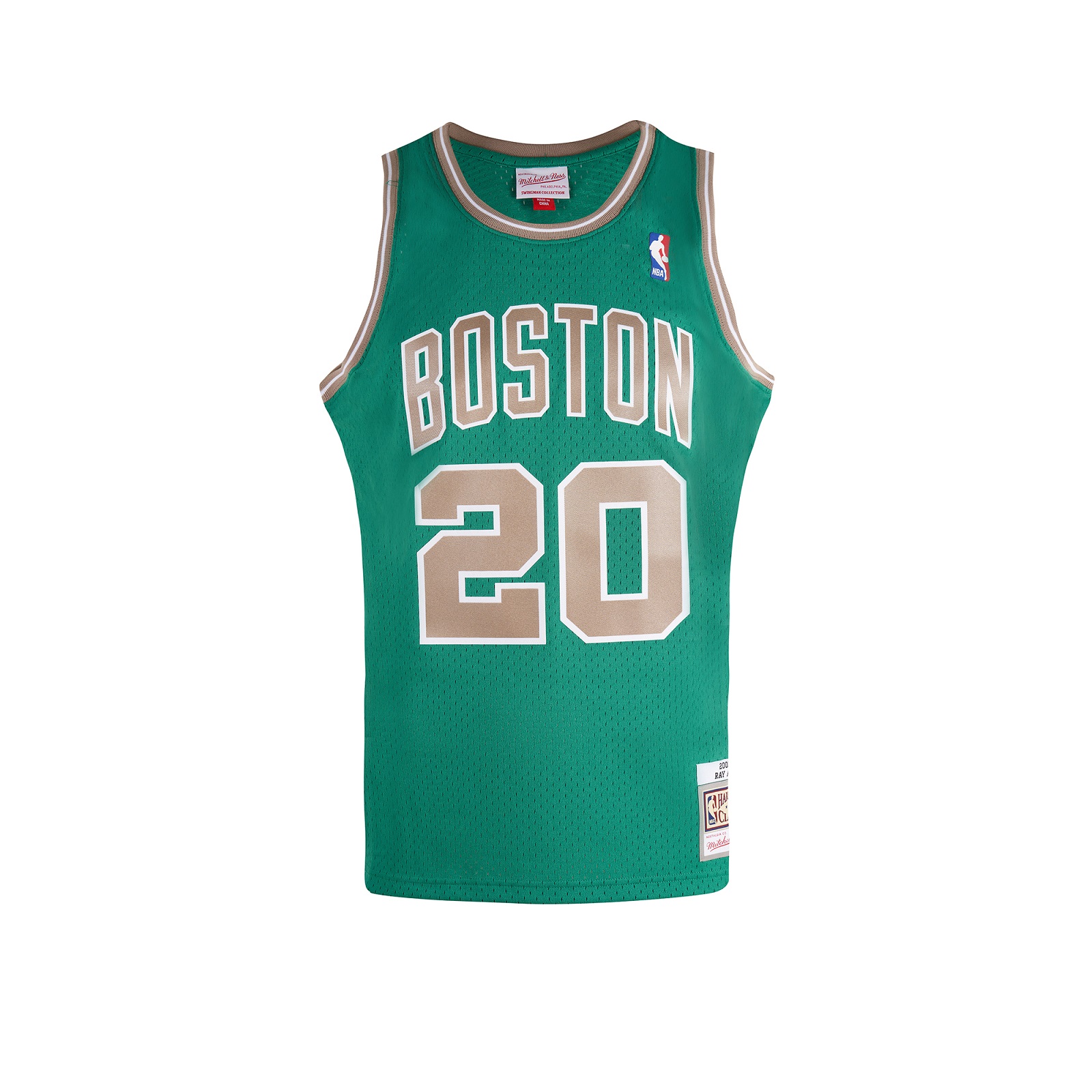 Mitchell & Ness NBA Swingman Boston Celtics 2007-08 Ray Allen Men's Jersey  Green SMJYGS20008-BCEKYGN07RAL