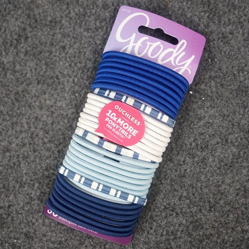 New Color Goody NonDamage Series Hair Band Color Combination Ponytail