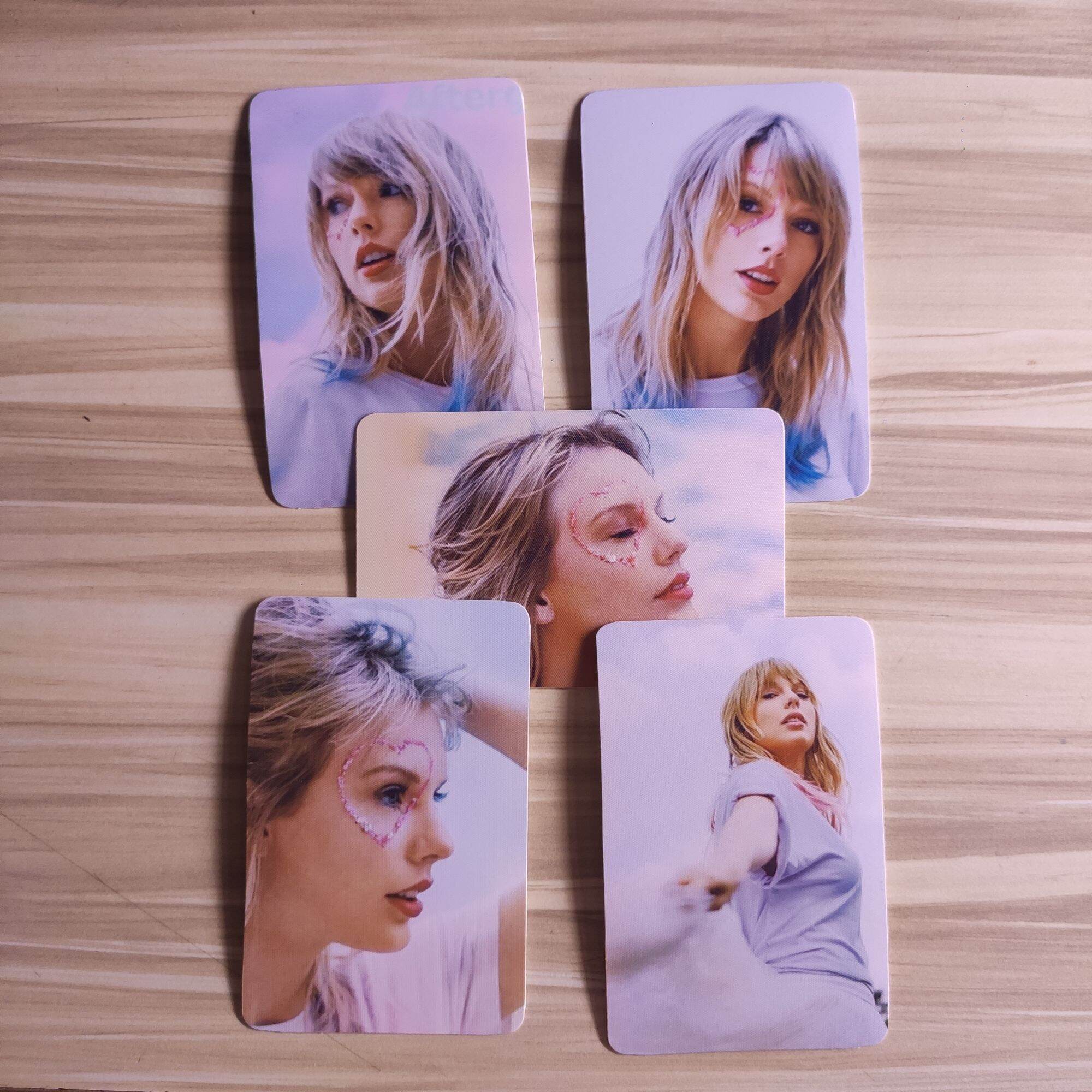 LOVER Taylor Swift 5pcs Set Photocards High Quality  Swiftie merch photo decor. 