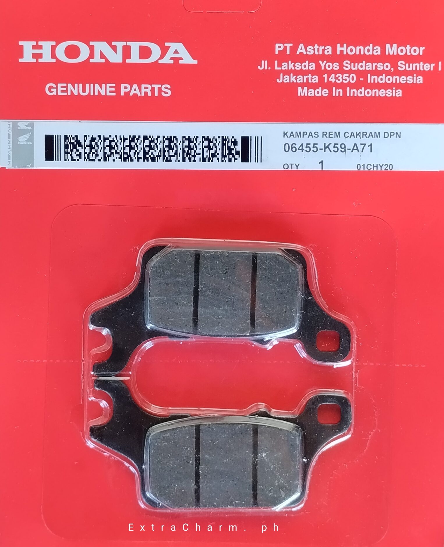 honda-click-125i-150i-v2-brake-pad-kit-front-game-changer-06455-k59