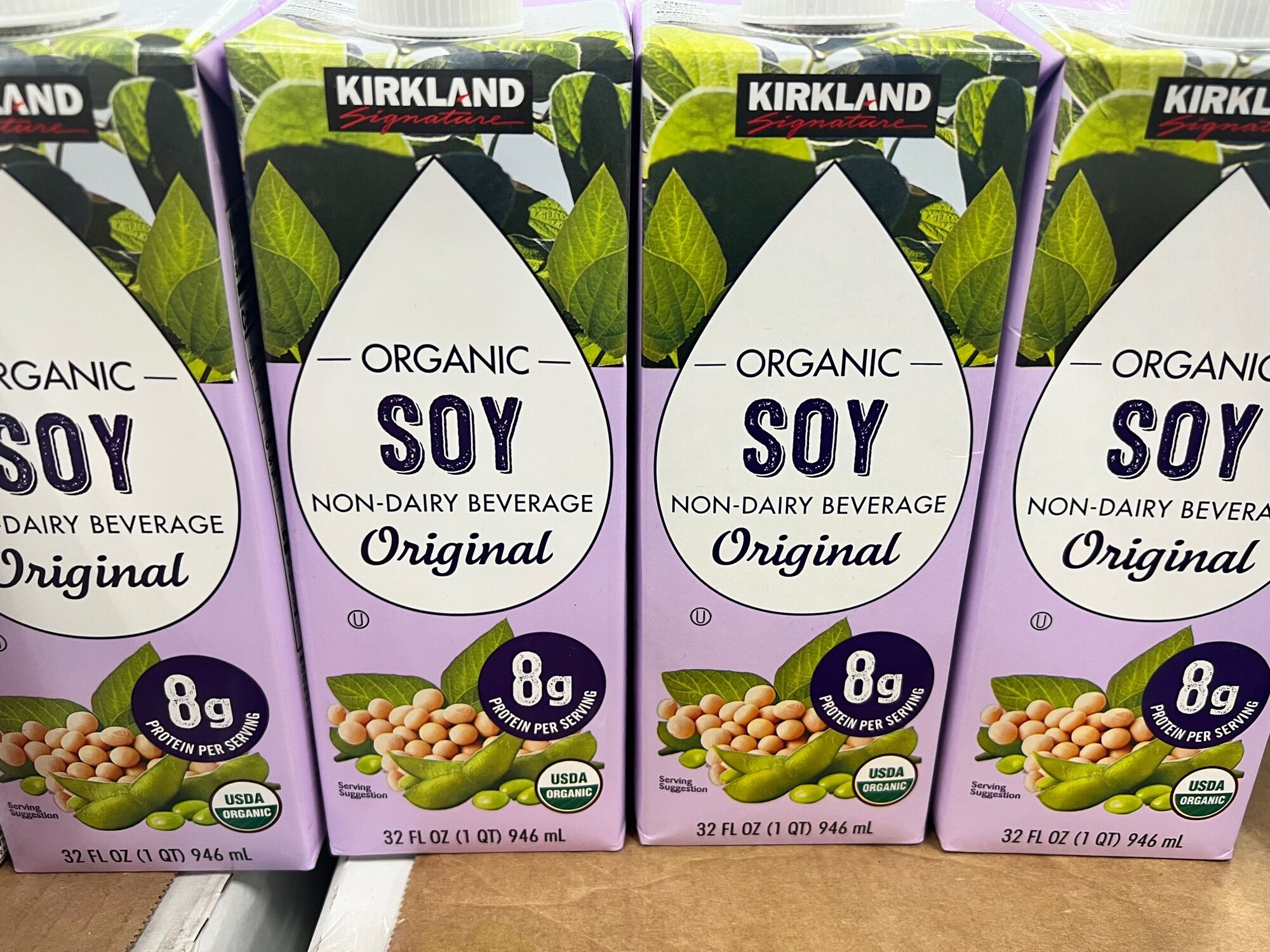 Kirkland Signature Organic Soy Milk 946mL Lazada PH