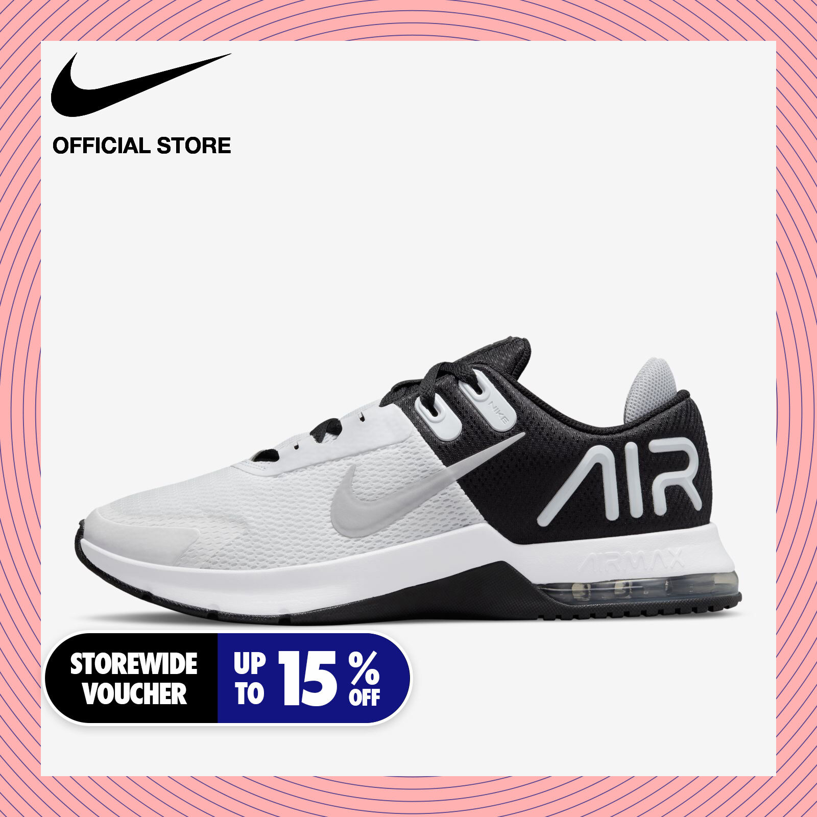 Discount on Nike  shoes - SKU: Nike Men's Air Max Alpha Trainer 4 Workout Shoes - White