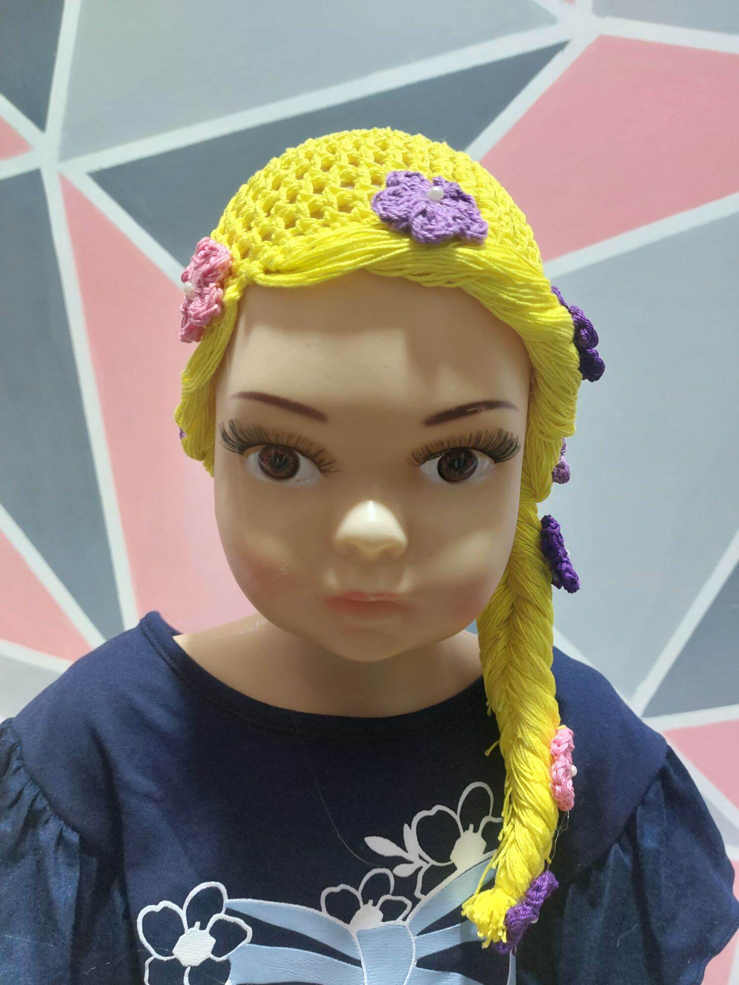 Rafunzel Inspired Crochet Wig Lazada Ph