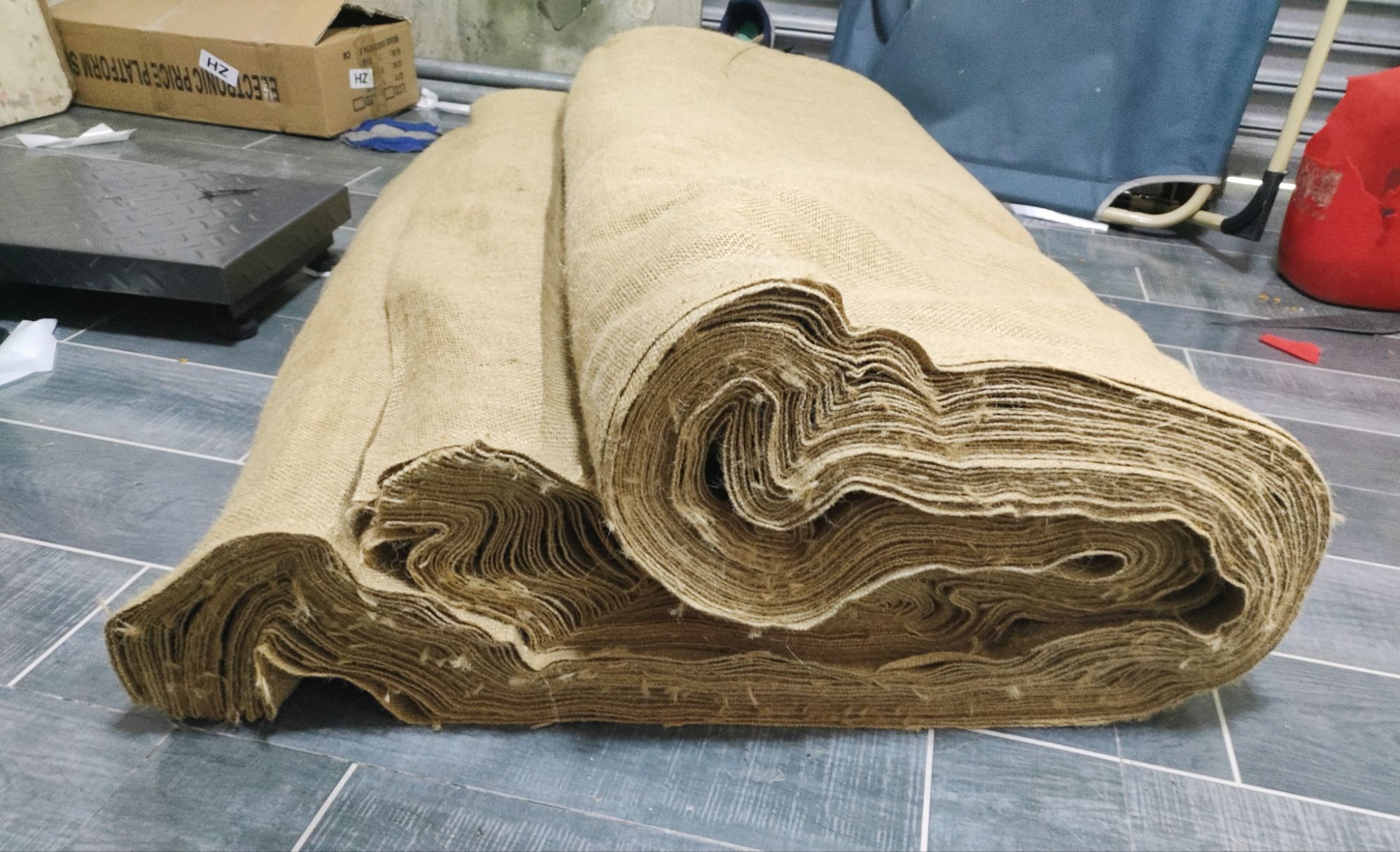 Burlap Concrete Curing Blankets