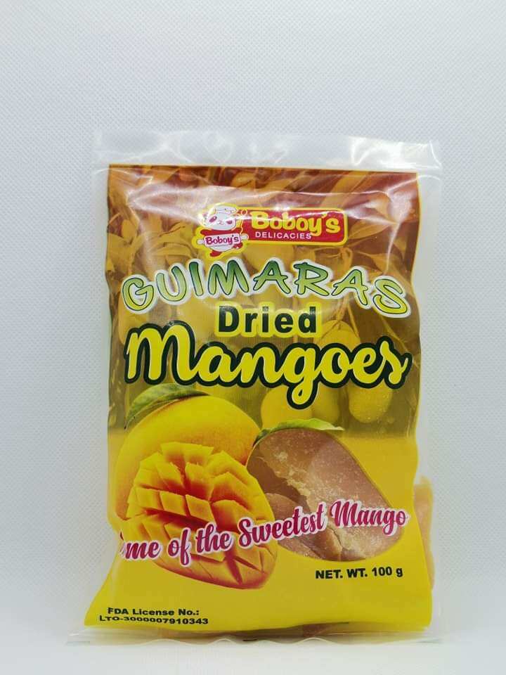 Dried Mangoes from Guimaras Sweetest Mango in the Philippines 100grams