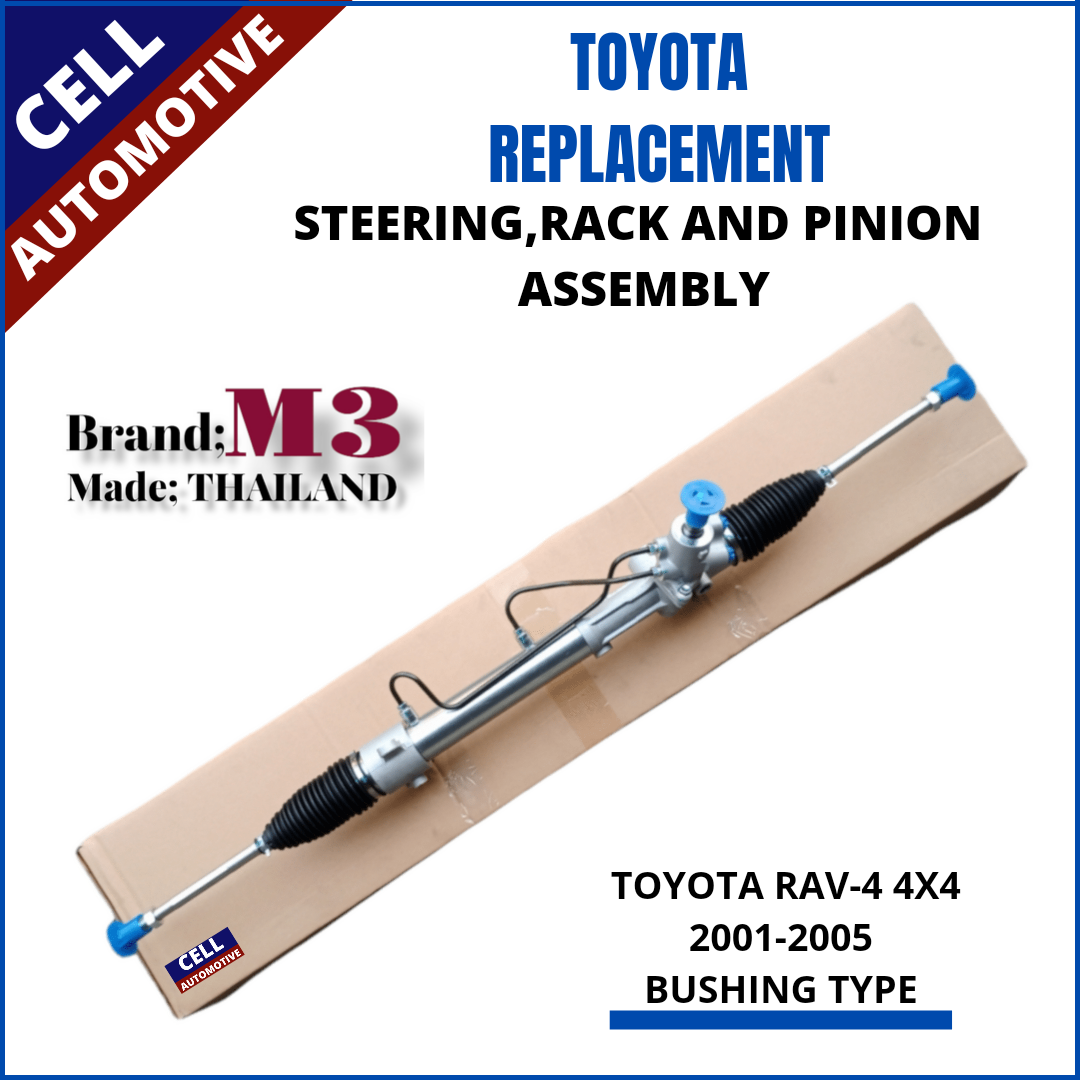RACK AND PINION ASSEMBLY FOR TOYOTA RAV4 4X4 20012005,bushing type