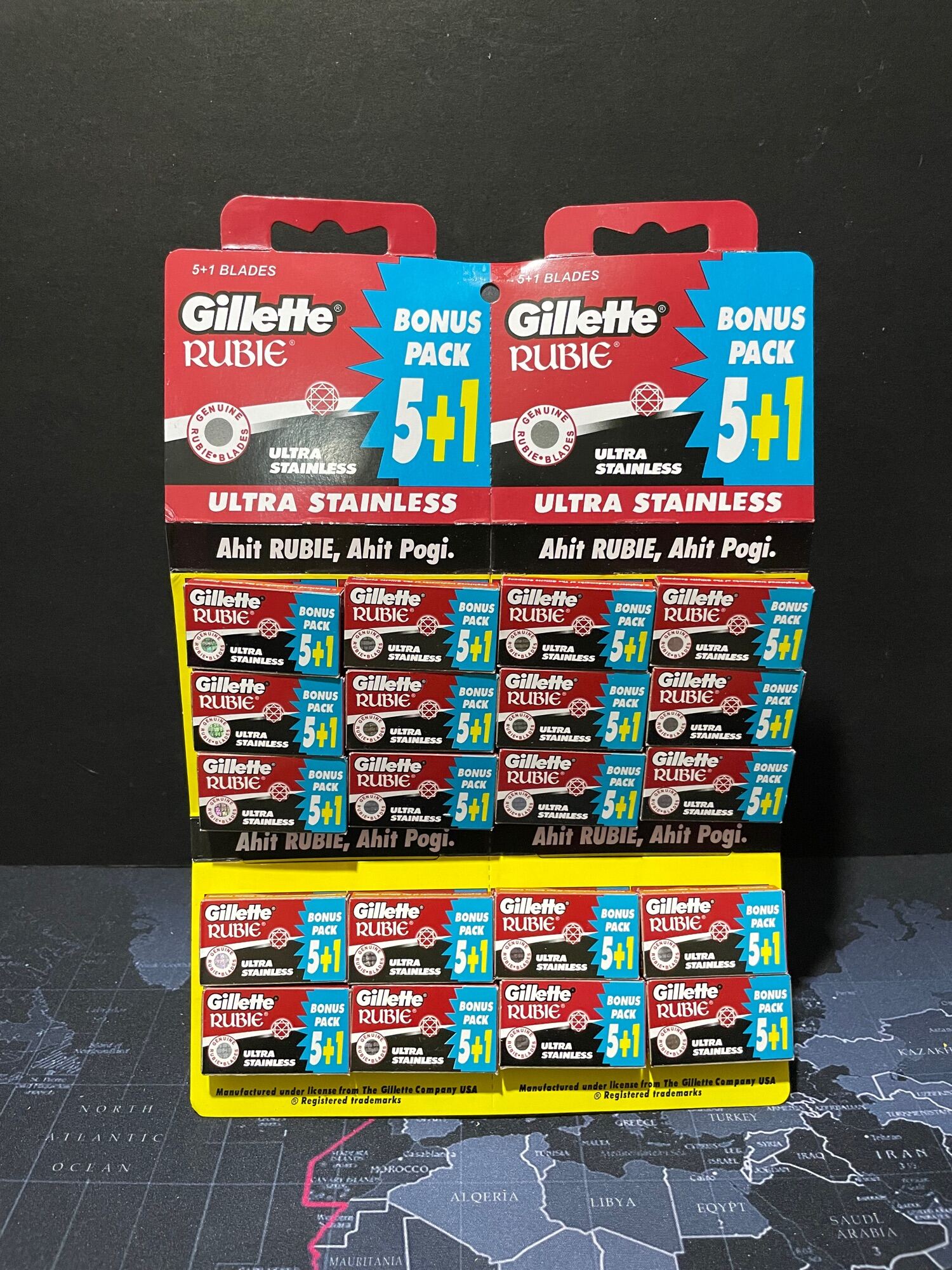 Gillette Rubie Blades* x20pad Available For 1pack