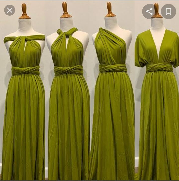 Buy Infinity Dress Ombre Green online