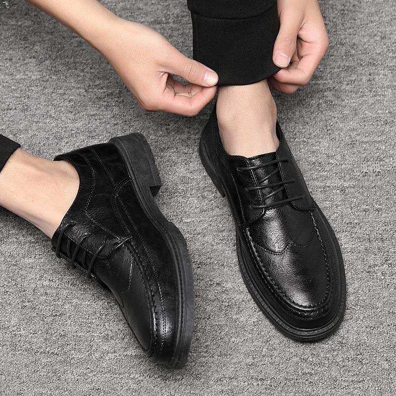 Waterproof Non-Slip Business Shoes by Spring Leather (10 words)