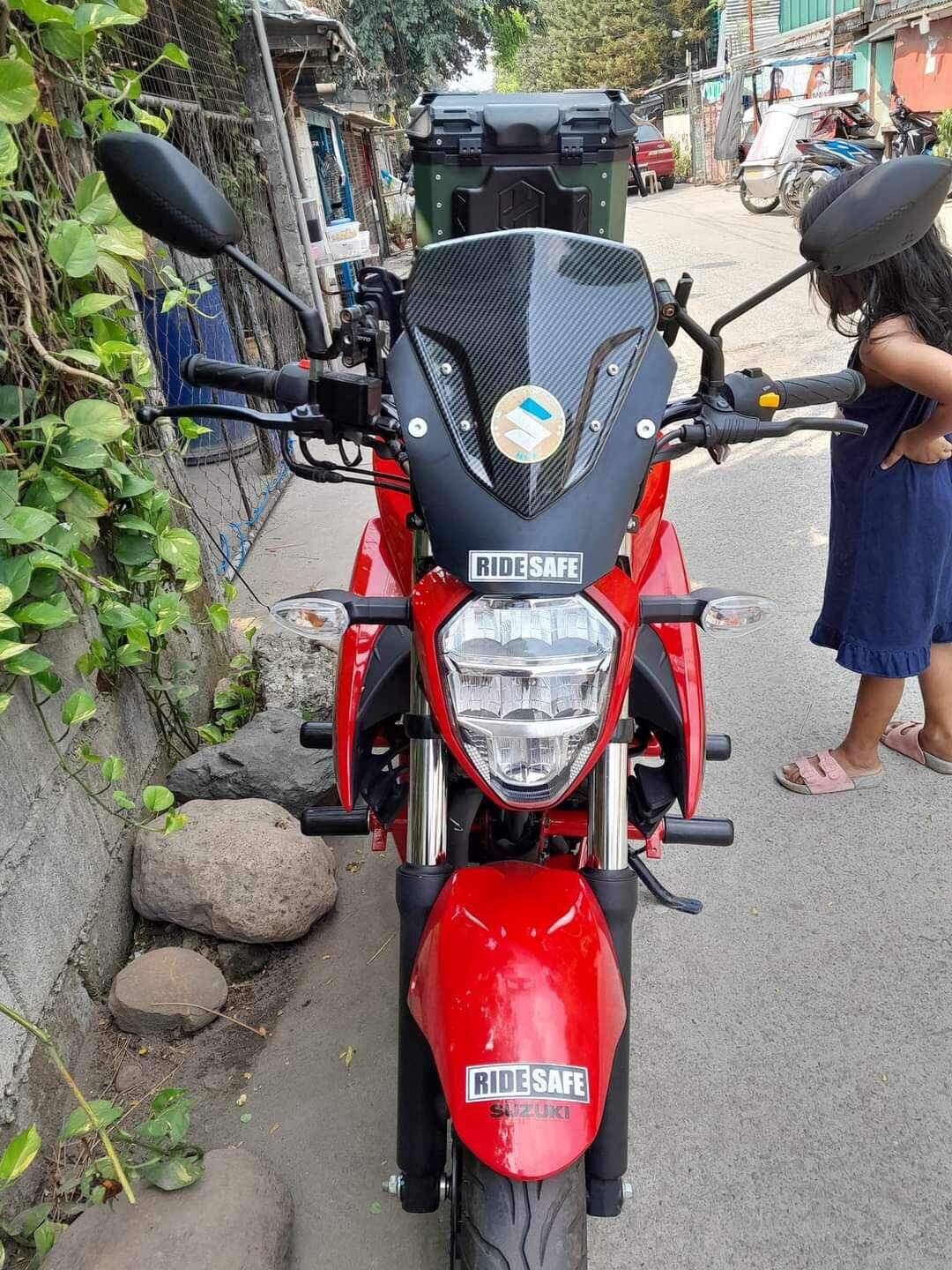 suzuki gixxer 155 visor