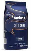 Lavazza medium roast Coffee Espresso Super Crema Whole Beans 2.2lb Ground Coffee 2lb