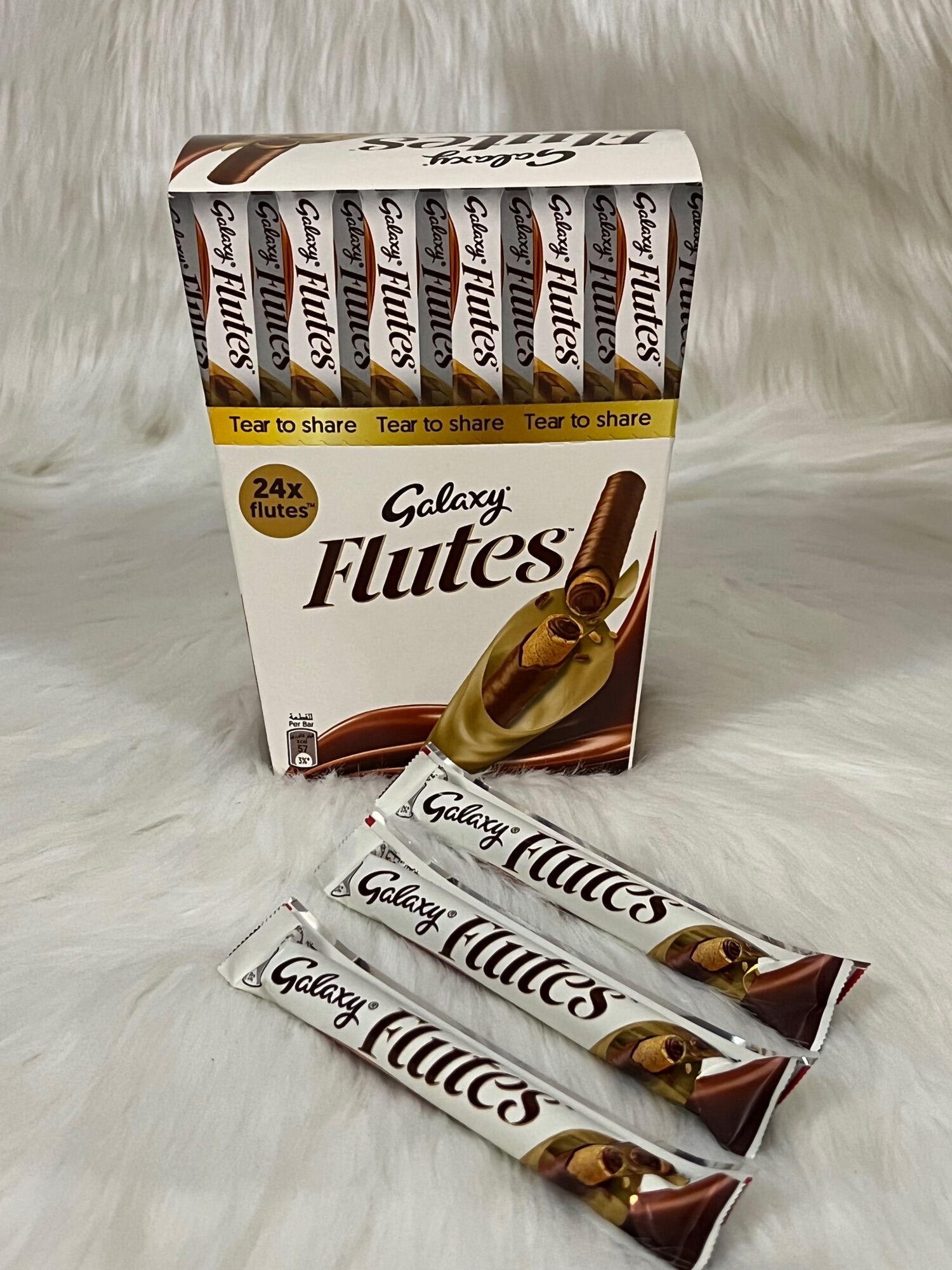 Galaxy Flutes Chocolate Single Share