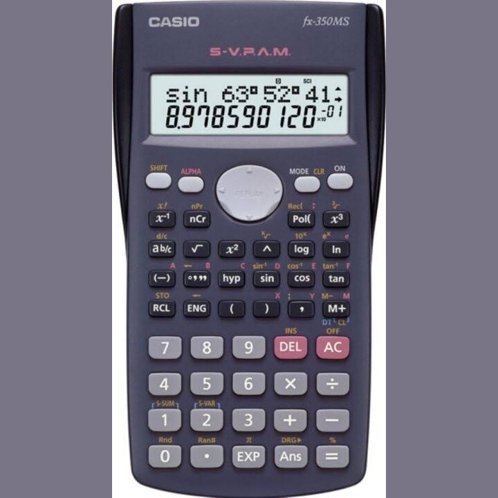 Casio shop 350ms calculator