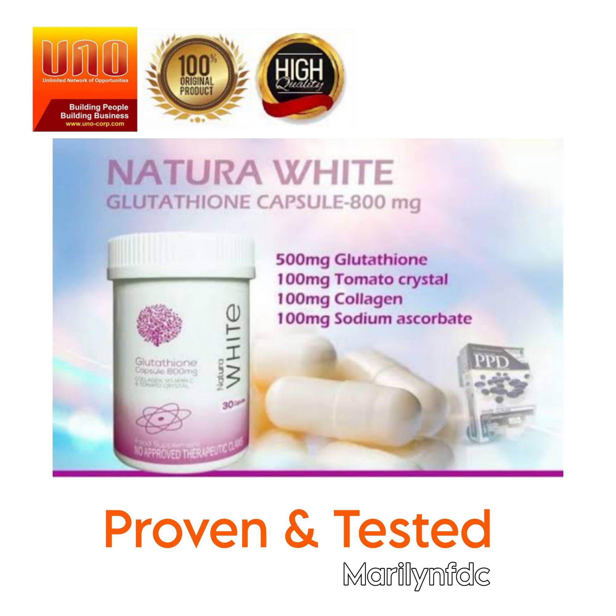 Shop Uno Gluta Capsule Glutathione Cheap – Fast & Easy