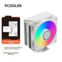 PCCooler | ARGB Digital Display CPU Cooler 5 Heatpipes