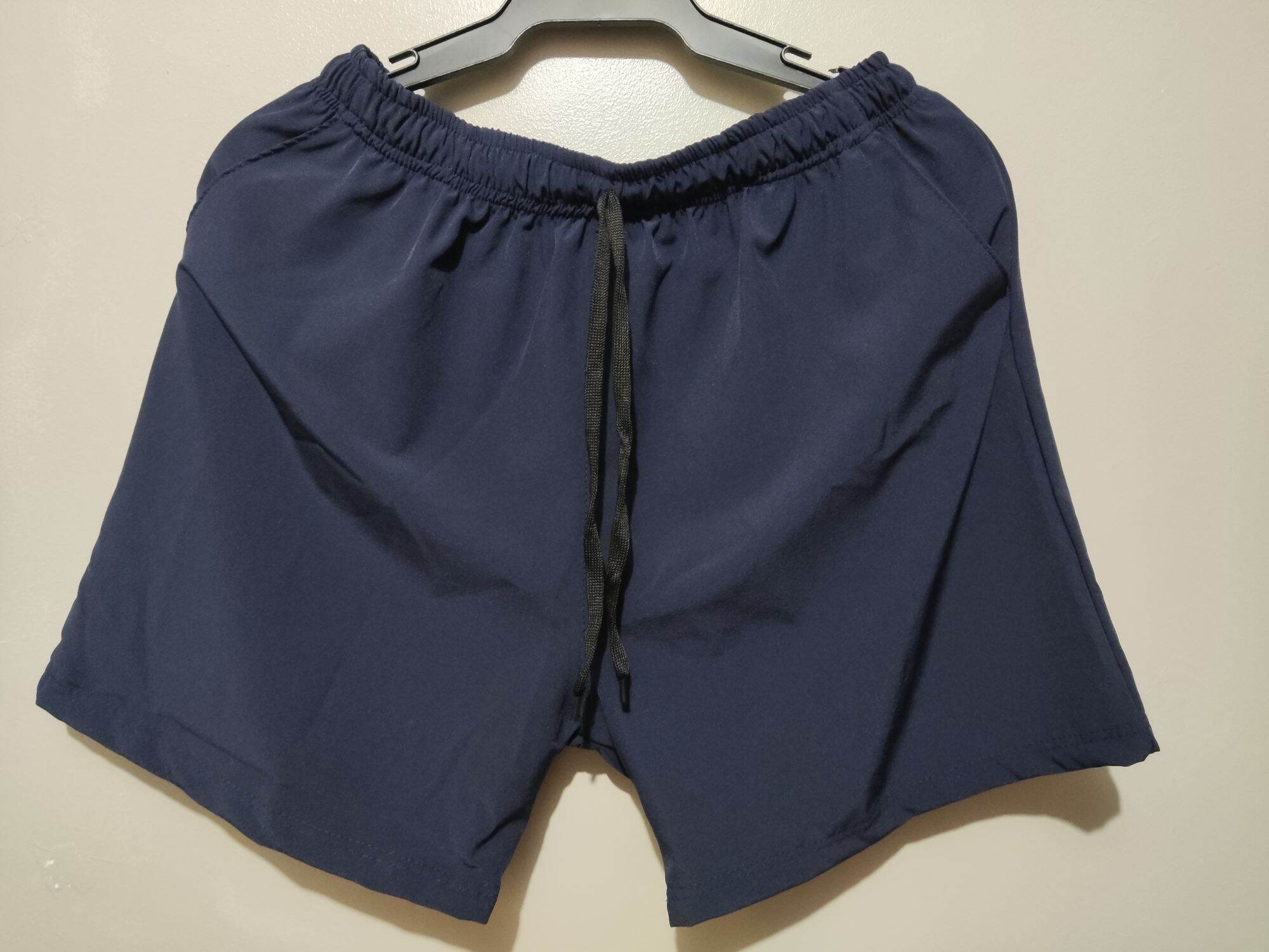 Navy Blue Running Shorts Unisex Lazada PH