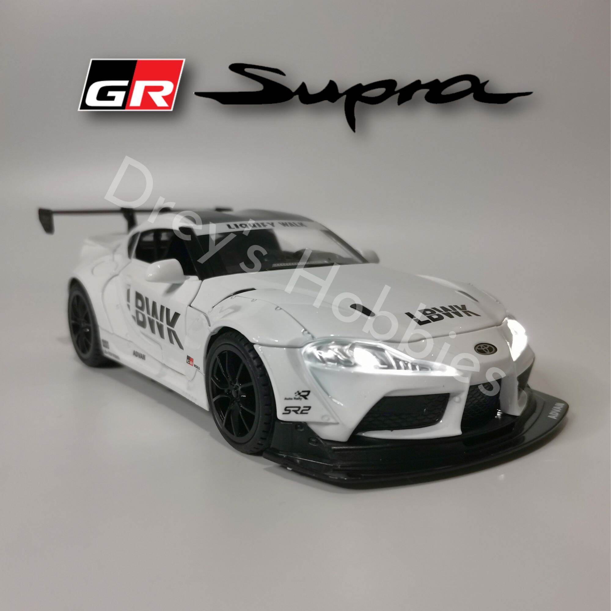 Modèle réduit Toyota - Gr Supra Liberty Walk Body Kit Coupe 2025 - Blue