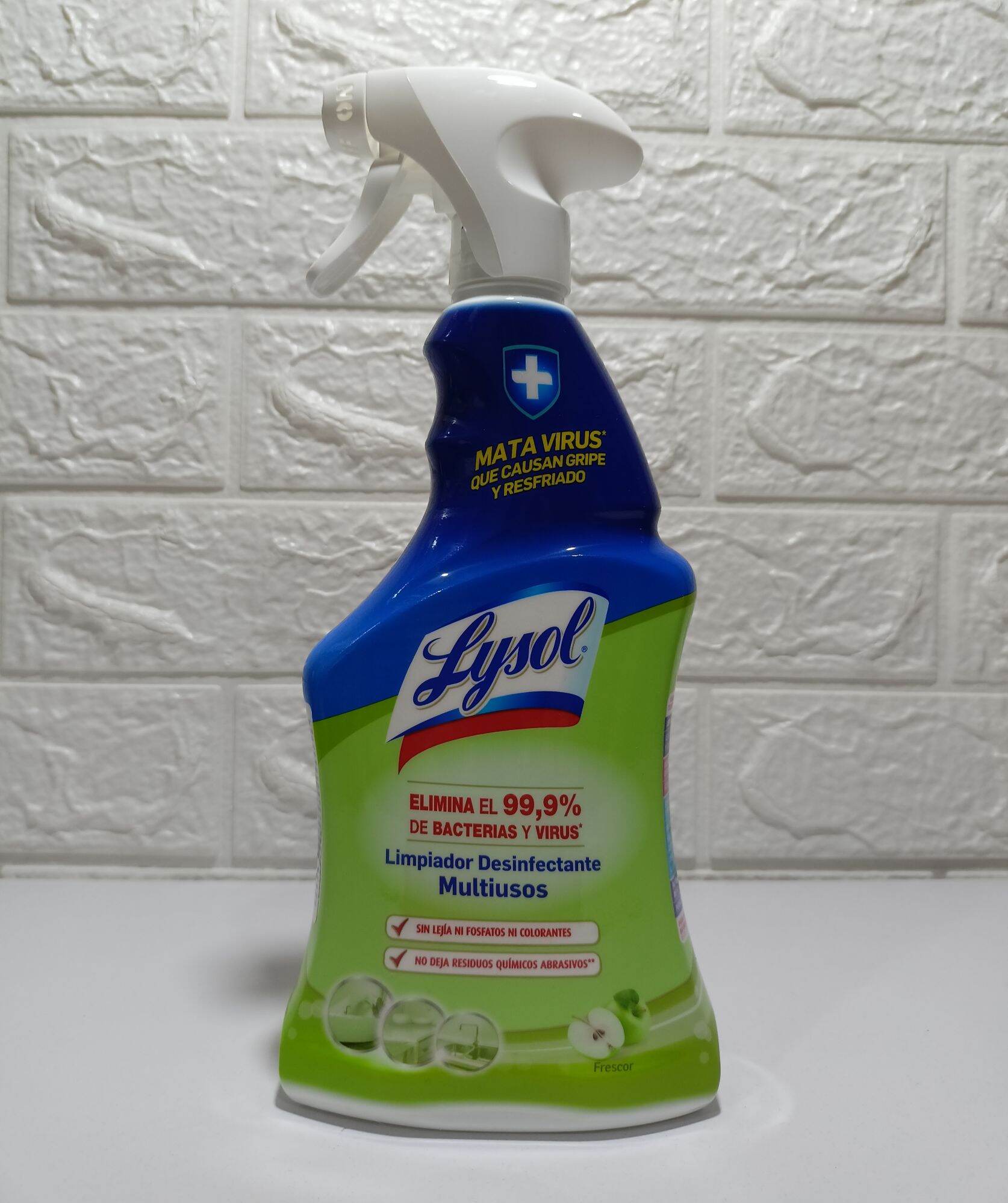 LYSOL All purpose disinfectant spray (GREEN APPLE) 500ml Lazada PH