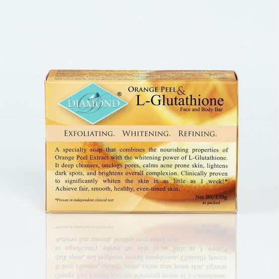 orange peel and l glutathione soap for pimples DIAMOND - FACE AND BODY BAR EXFOLIATING WHITENING REFINING 150G Administering Intramuscular Injections in كريم فيتامين E للبشرة Size:30 Vegetarian Capsule