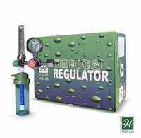 WILCARE High Quality Oxygen Regulator with Humidifier (free cannula)
