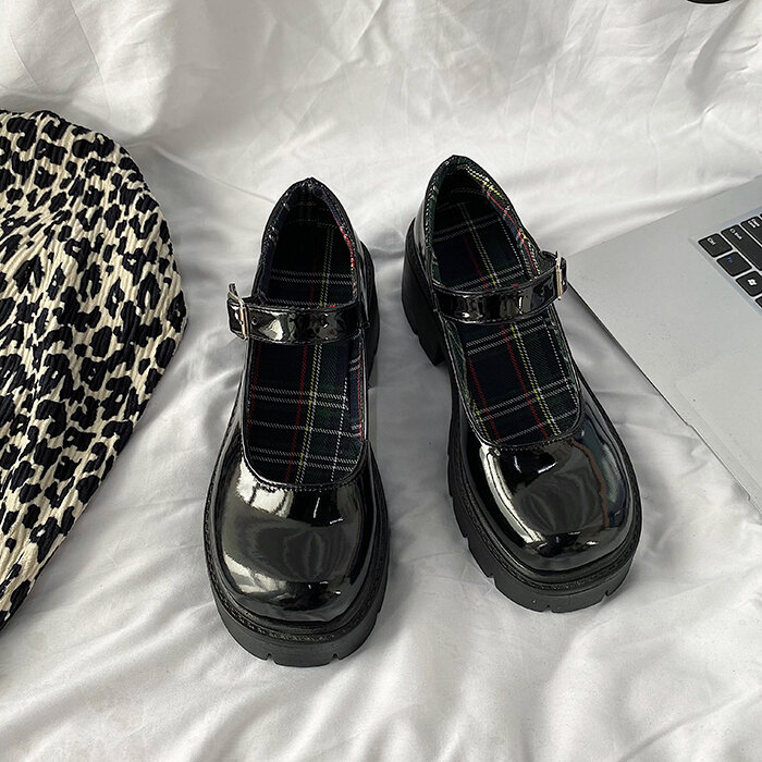 Mary Jane Shoes Women's Soft Girl Retro Muffin Platform Lolita Uniform Shoes 2022 Japanese