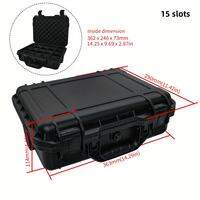 8/15 Slot Collection Watch Antique Protective Safety Box Thickened W/ Sponge Waterproof Moisture-proof Mildew-proof Portable Box