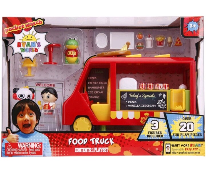 Ryan's World Toys Food Truck Camion Restaurant Lazada PH