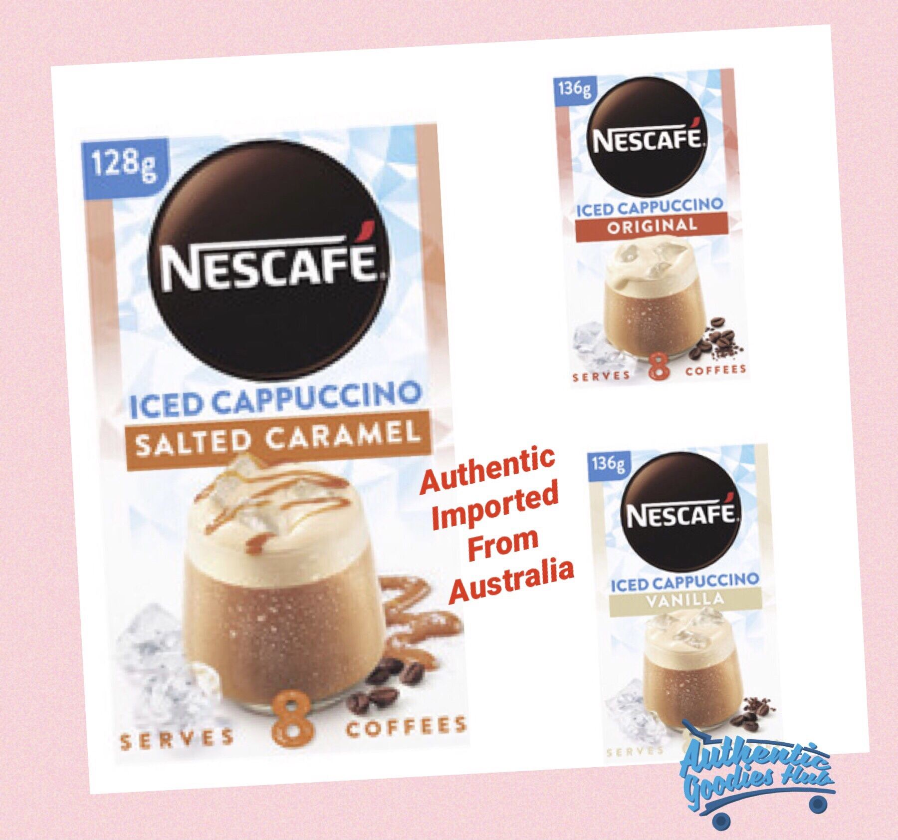 nescafe iced cappuccino sachets