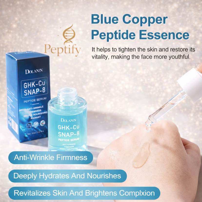 Ghkcu/snap8 Serum OEM Improving Sagging Skin Reducing Fine Lines Snap8 Plus Ghkcu Serum For Antioxidant